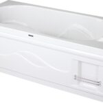 Persepolis A142 180x85x60(h)cm Glossy Rect. Bathtub