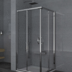Shower Enclosure 90x90x200(h) Square Sateen Turk.