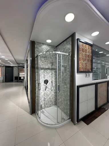 كابينة دش دخول زاوية بيرنا 80×80 سم – إسبانيا